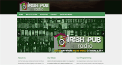 Desktop Screenshot of irishpubradio.com